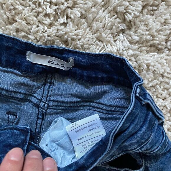 WOMENS KANCAN JEAN SHORTS SIZE 7/27 - Picture 3 of 4